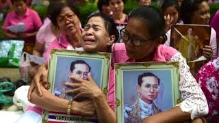 Thailand mourns Kings death He is our father [upl. by Cobbie]