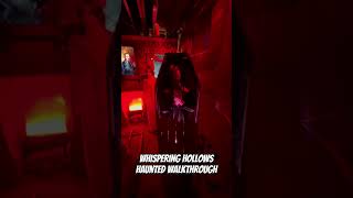 Whispering Hollows Haunted Walkthrough statenislandhauntedhouses hauntedhouse halloween [upl. by Mozart]