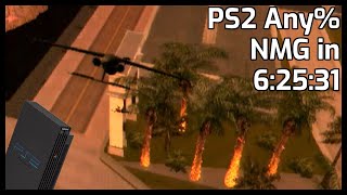 World Record PS2 GTASA Any No Major Glitches Speedrun in 62531 [upl. by Schapira]