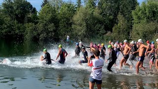 SaintPierred’Albigny  Triathlon du lac de Carouge [upl. by Lateehs]