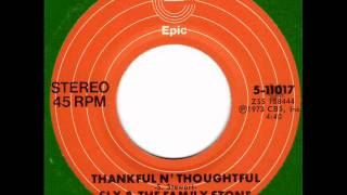 SLY amp the FAMILY STONE Thankful n thoughtful 70s Funk Classic [upl. by Hunfredo737]