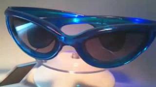 Lunette a led lumineuse bleu A2SVenoxis [upl. by Fortna325]