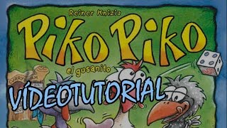 Piko Piko  Juego de Mesa  Reseñaaprende a jugar [upl. by Odlanor]