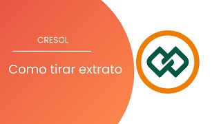 Como Tirar o Extrato da Cresol [upl. by Jemimah]