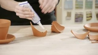 What Kind of Glue Could You Repair an Outdoor Ceramic Flower Pot With  Making Pottery [upl. by Aeresed]