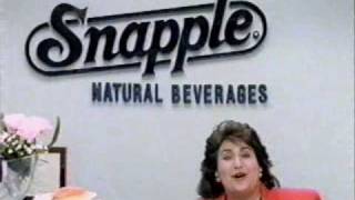 1993 Snapple Commercial 1 [upl. by Ettore]