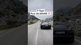 Pure FType V6 SOUND acceleration fullsend ftype sound jaguar porsche flyby fullthrottle [upl. by Feil109]