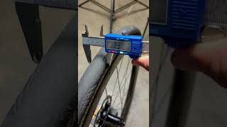 Too Wide Checking the Width of GP5000 S TR Tires on Enve 45 Wheels cycling science [upl. by Terbecki518]