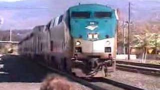 California Zephyr arriving in Truckee California [upl. by Heimlich]