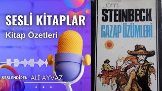 Gazap Üzümleri Sesli Kitaplar Kitap Özetleri  John Steinbeck [upl. by Hareemas]