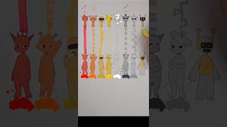 Incredibox Sprunki Line Matching Challenge sprunki shorts art viralvideo [upl. by Hawkie]