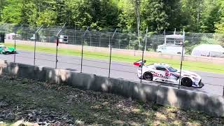 IMSA Road America Turn 5 Spectator POV [upl. by Anaihk957]