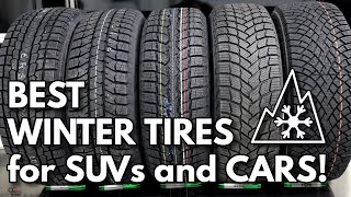 The BEST winter tires for SUVs and CARS [upl. by Anairda]