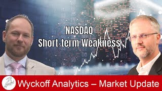 NASDAQ Shortterm Weakness  Wyckoff Tape Reading Lab  10232024 [upl. by Erlin]