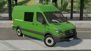 MercedesBenz eSprinter Electric Car  Farming Simulator 2022 FS 22 LS 22 Car Mod [upl. by Annawik275]