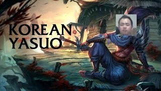 THE KOREAN YASUO [upl. by Ahsauqram]