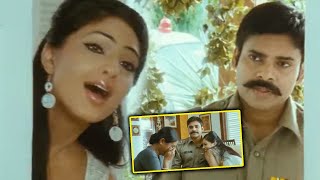 Pawan Kalyan And Nikesha Patel Love Scene  Komaram Puli Movie  TFC Hit Scenes [upl. by Eserehc]