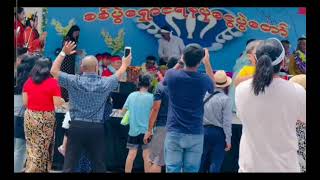 Arakanese Cute Boys dance at Iowa Rakine Water Festival 2024 [upl. by Johanna]