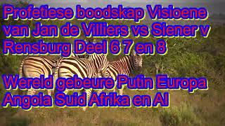 Profetiese boodskap Visioene van Jan de Villiers vs Siener van Rensburg Putin Europa Angola SA en AI [upl. by Rhett961]