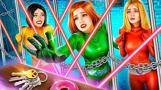 Totally Spies Become Criminals Extreme Jailbreak with Gadgets Totally Spies in Real Life [upl. by Enrahs26]