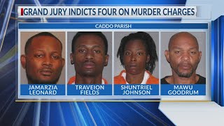 Caddo Grand Jury indicts four people on murder charges [upl. by Lipinski683]