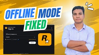 FIX Rockstar game launcher offline mode EASY method [upl. by Ferne]