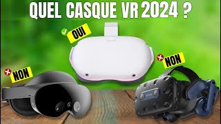 5 meilleurs casques VR pour 2024 HTC Vive Oculus Rift PSVR [upl. by Natlus146]