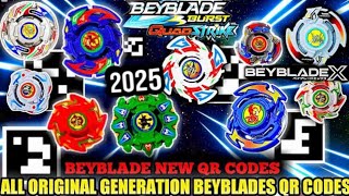 ALL NEW ORIGINAL GENERATION BEYBLADES QR CODES  2023 UPDATED  BEYBLADE BURST QUAD DRIVE [upl. by Hornstein789]