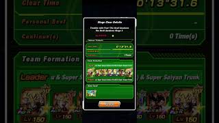 Dokkan Battle  Tremble with Fear The Devil Awakens  Stage 2  My Teams for all Missions [upl. by Asset]