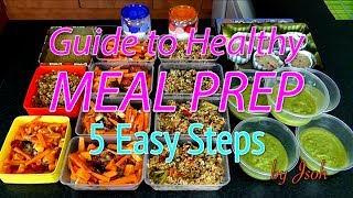 Best Guide to Healthy Meal Prep 5 Easy Steps [upl. by Thrasher]