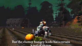 The Great Kodo  With Vocals  World of Warcraft WoW Machinima by Oxhorn [upl. by Jonathan]