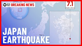 Tsunami Warnings After 71 Magnitude Earthquake Hits Japan  10 News F [upl. by Katy495]