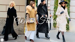 🇮🇹 Trendy December Outfits 5°C  Winter Look 2024  Milan Street Fashion [upl. by Wyon139]