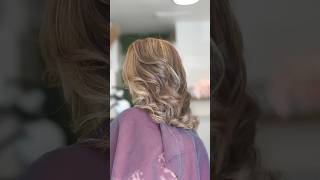 All Over Color  Highlights hairtutorial haircolortutorial blowout [upl. by Martha]