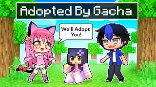 Adopted By GACHA STORIES In Minecraft Aphmau fans [upl. by Ayatan]