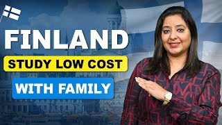 FINLAND STUDY LOW COST WITH FAMILY  STUDY VISA UPDATES 2024  USA CANADA UK  THE VISA OFFIC [upl. by Euqenimod268]