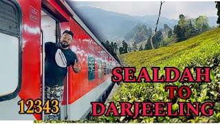 12343 DARJEELING MAIL  SEALDAH TO NJP  3rd AC  SIKKIM TOUR PLAN GANGTOK TOUR [upl. by Larred401]