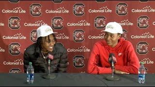 WBB PostGame Alabama Ashlyn Watkins and Bree Hall News Conference 022224 [upl. by Yarised]