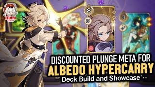 Albedo META is the New Plunging Master  Genshin TCG [upl. by Ekez]