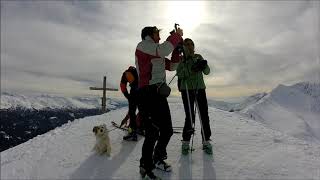 SEEBLSPITZE 2327m Punta della Sciabola val Sarentino 2122018 [upl. by Alane]