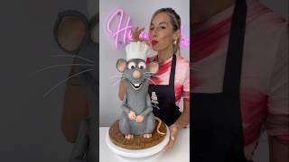 Ratatouille Cake 🍰 cake disney ratatouille paris patisserie [upl. by Grekin]