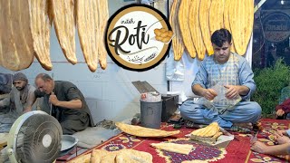 Afghani Nan Afghani Roti  Afghanistan delicious tasty food video [upl. by Ahsinauj]