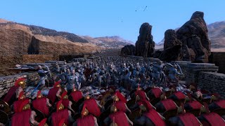 Sparta Vs Persian Empire  Massive 500 v 35000 strong  UEBS Cinematic battle [upl. by Oira343]