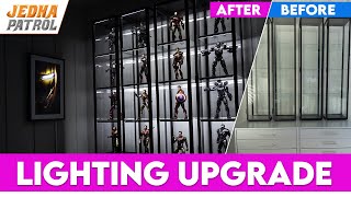 Ikea Blaliden Display Lighting Upgrade  Luke Light LED Installation [upl. by Ivatts962]