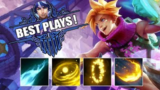 EZREAL MONTAGE  STUNNING BEST PLAYS  Most Legendary Plays in League [upl. by Yoreel]