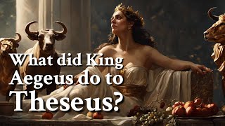 What did King Aegeus do to Theseus Greek Mythology Story [upl. by Duma389]