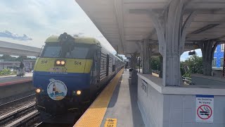 LI 514 Leads MTA LIRR 16 Cannonball Express East Through Lynbrook NY 07262024 [upl. by Chavez]