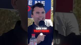 Charlie Kirk destroys this ARROGANT student⁉️✅❌ debate america [upl. by Relyk]