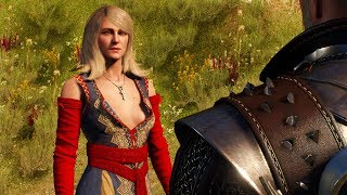 The Witcher 3  Keira Ending Geralt asks about her relationship with Lambert [upl. by Preciosa990]