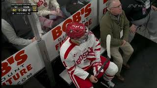 Boston College vs Boston University 2524 Beanpot Semifinal [upl. by Ajar]